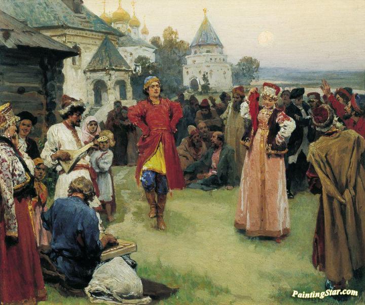 Lebedev 'Klavdi Pljaska' 1900